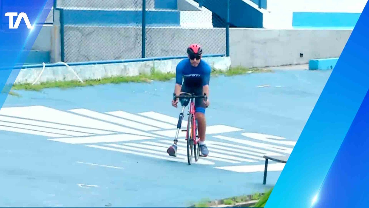 Paúl Arteaga, el cáncer le arrebató su pierna pero no sus sueños