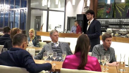 Erstpräsentation des Weines Grüner Veltliner Edition Miss Europe 2021 Beatrice Körmer