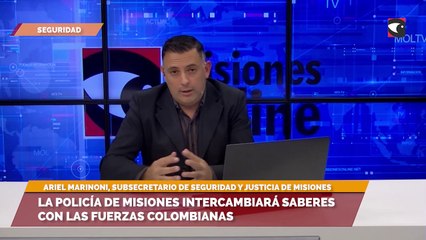 La policía de Misiones intercambiará saberes con las fuerzas Colombianas