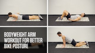 Bodyweight Arm Workout for Better Bike Posture