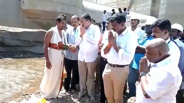 polavaram bhoomi puja video : పోలవరం ప్రాజెక్టు వద్ద పూజా కార్యక్రమాలు నిర్వహించిన మేఘా సంస్థ