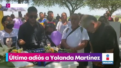 Despiden a Yolanda Martínez en Nuevo León; su padre exige justicia