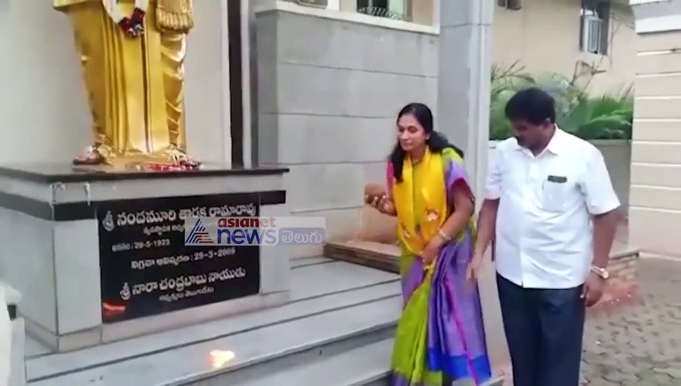 హుజూర్ నగర్ ఉప ఎన్నికలు : గెలుపుకోసం ఆశీర్వాదం (వీడియో)