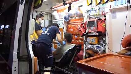 Silahlı sopalı kavga kamerada