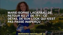 Marie-Sophie Lacarrau de retour au JT de TF1 : Ce détail de la sienne n'est pas passé inaperçu