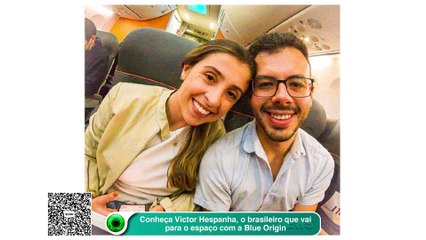 Conheça Victor Hespanha, o brasileiro que vai ao espaço com a Blue Origin