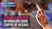 SCJN reserva por cinco años información de compra de vacunas contra Covid-19