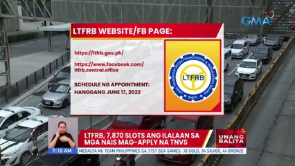 TNVS registration, bubuksan muli ngayong araw hanggang June 17 | UB