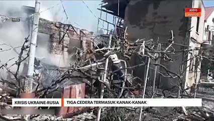Krisis Ukraine-Rusia | Tiga cedera termasuk kanak-kanak