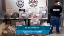 Decomisan casi 200 kilos de marihuana durante cateo en Morelos