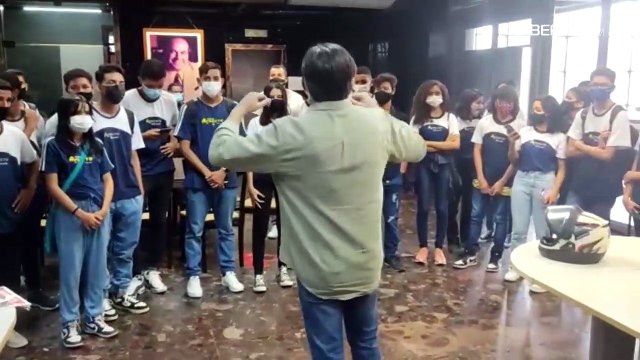 Programa O Liberal na Escola retoma atividades; alunos visitam sede do Grupo Liberal