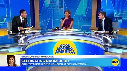 Country music stars and more pay tribute to Naomi Judd l GMA