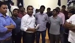 గల్ఫ్ లో ‘తెలంగాణ పోరాటం’ షురూ  (వీడియో)