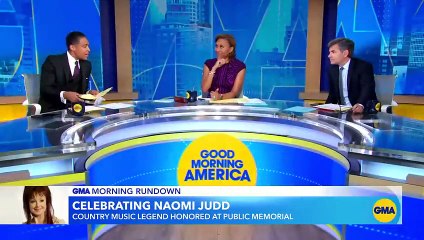 Country music stars and more pay tribute to Naomi Judd l GMA_2