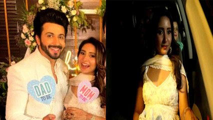 Dheeraj Dhoopar host baby shower party for wife Vinni; Watch video | FilmiBeat