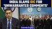 India takes jibe at OIC for ‘unwarranted’ comments on Jammu & Kashmir delimitation | Oneindia News