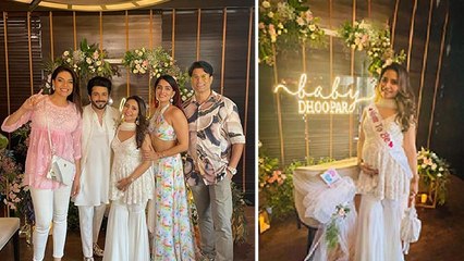 Kundali Bhagya Fame Dheeraj Dhoopar Wife Vinni Arora Baby Shower Inside FULL VIDEO | Boldsky
