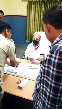 dispute between the head constable and the doctor, the video viral