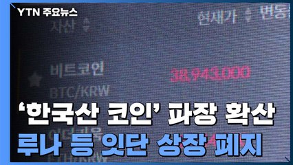 '루나 사태'에 가상자산 시장 '경고등'...비트코인 약세 / YTN