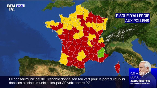 Allergies: vers une saison des pollens plus longue et plus intense à cause du réchauffement climatique