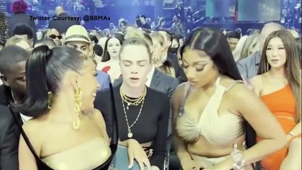 Cara Delevingne Annoys Megan Thee Stallion At 2022 BBMAs