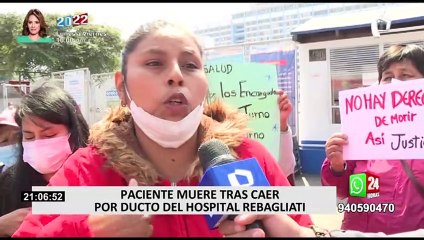 Paciente del hospital Rebagliati muere tras caer por ducto de vapor