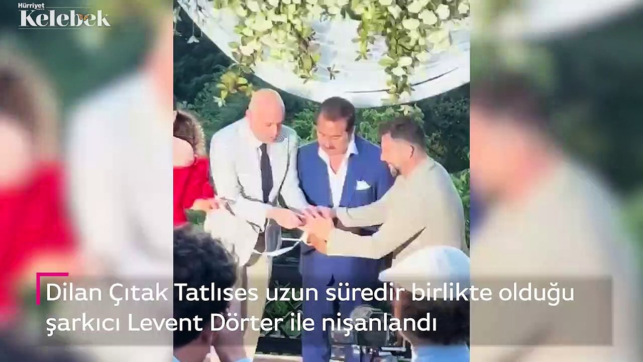 İbrahim Tatlıses'in kızı Dilan Çıtak Tatlıses ve Levent Dörter nişanlandı!