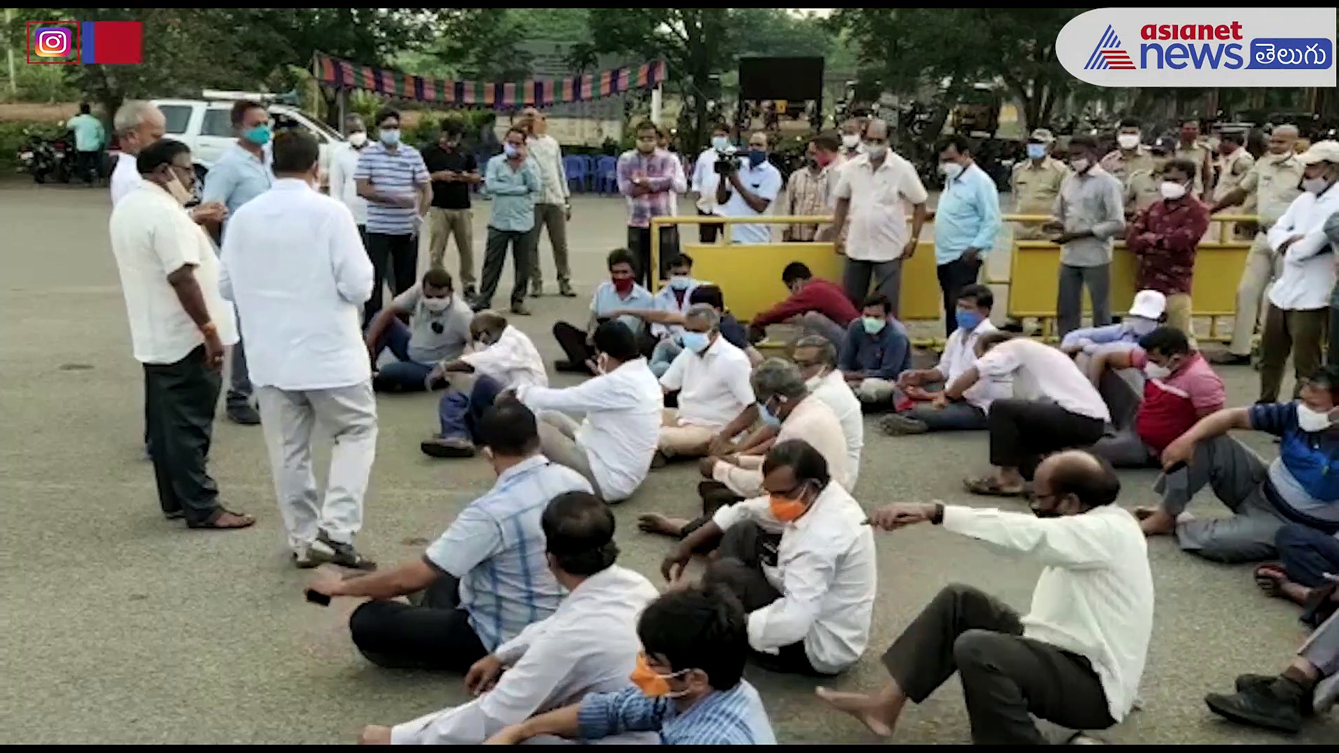 కేంద్ర కార్మిక సంఘాల పిలుపు... సమ్మెకు దిగిన విశాఖ ఉక్కు కార్మికులు