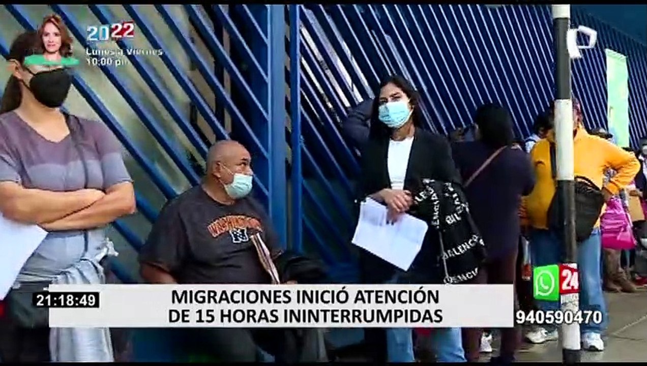 Migraciones: Marcha blanca de trámites de pasap...