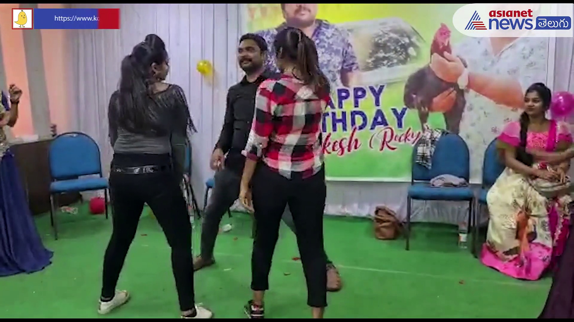 గుంటూరులో డర్టీ కల్చర్... అర్ధరాత్రి అమ్మాయిలతో అశ్లీల నృత్యాలు