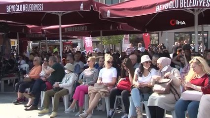 Beyoğlu'nda "Beyoğlu'ndan Samsun'a İlk Adım" etkinliğine yoğun ilgi