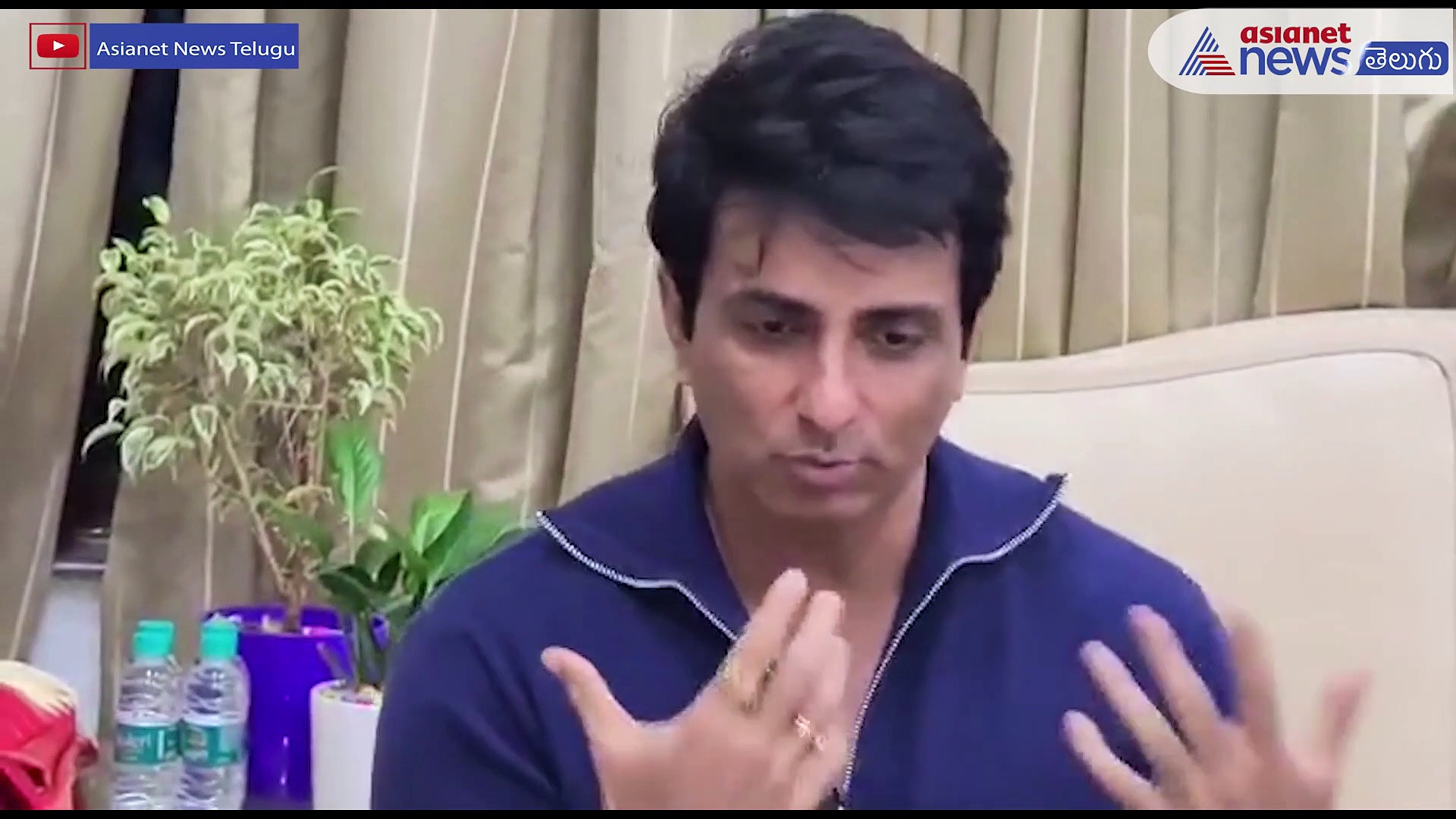 మంత్రి కేటీఆర్ ని కలిసిన రియల్ హీరో సోనూసూద్