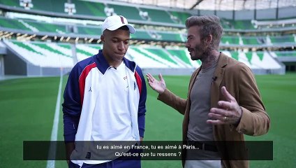 David Beckham a rencontré  Kylian Mbappé