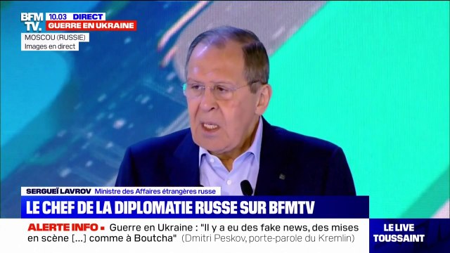 Aucun pays n'a le droit de renforcer sa sécurité sur le dos de la sécurité des autres pays , affirme le chef de la diplomatie russe