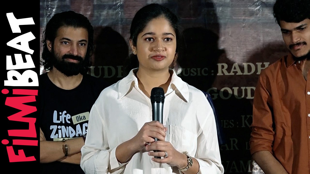Producer Srija Speech At FDFS Poster Launch | Telugu Filmibeat