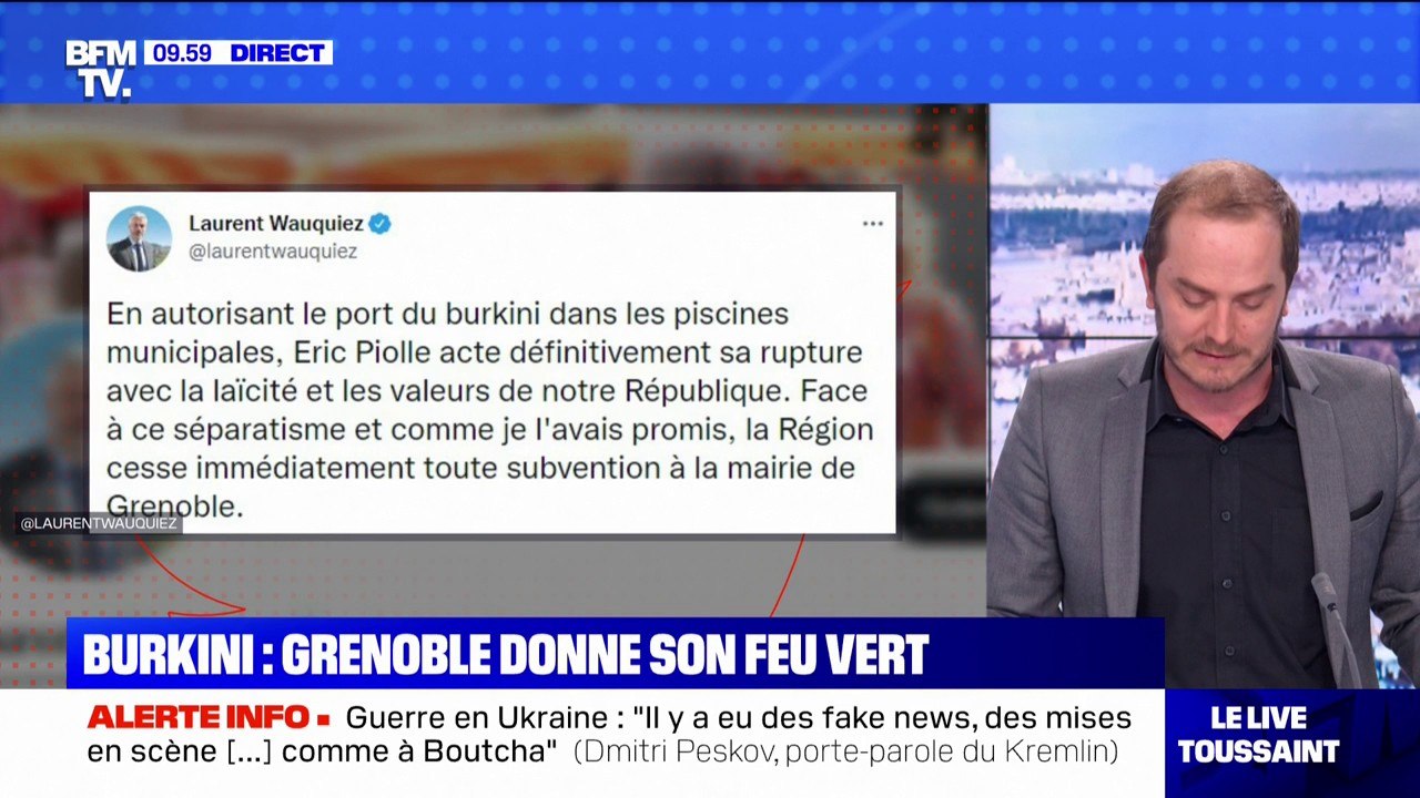 Burkini et seins nus dans les piscines : Grenoble a dit oui !