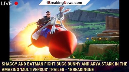 Shaggy And Batman Fight Bugs Bunny And Arya Stark In The Amazing 'MultiVersus' Trailer - 1BREAKINGNE