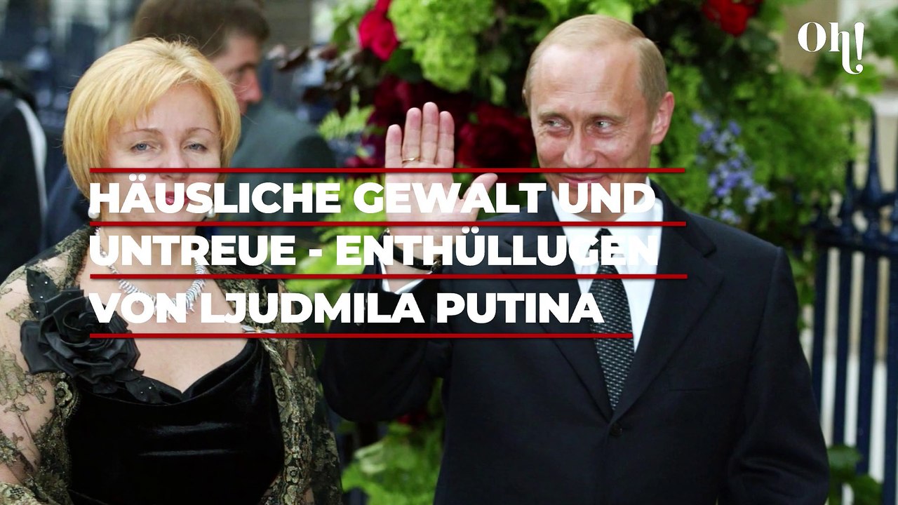 Wladimir Putin: Untreue und häusliche Gewalt ... die wahren Gründe für seine Scheidung von Ljudmila enthüllt