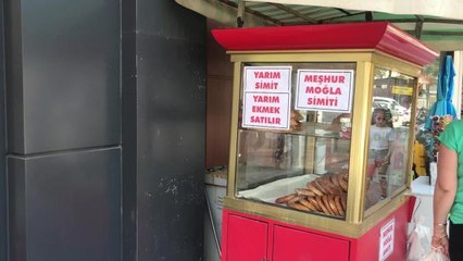 Muğla'da 'Yarım Ekmek' ve 'Yarım Simit' Satışı Başladı