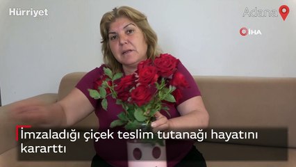 İmzaladığı çiçek teslim tutanağı hayatını kararttı