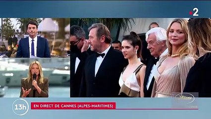 Virginie Efira évoque le 75e festival de Cannes sur France 2