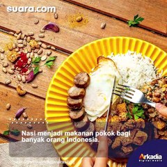 Kreatif! Wanita Ini Tunjukkan Beras Ungu dari Ubi, Cara Masak Beda dari Biasanya