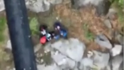 Val Locana, salvati escursionisti bloccati su parete rocciosa (17.05.22)