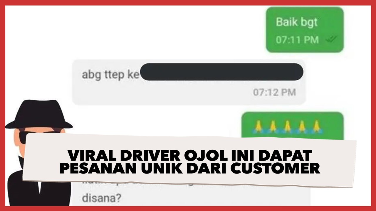 Viral Driver Ojol Ini Dapat Pesanan Unik dari Customer, Publik: Go Spy, Cepuin Ayang dan Selingkuhan