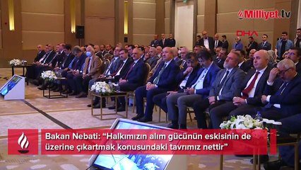 Bakan Nebati'den enflasyon mesajı