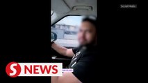 Cops record statement of driver who received police escort