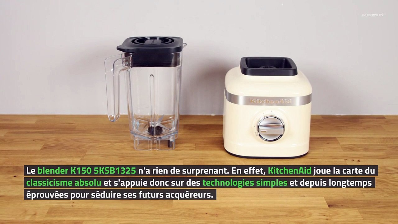 Test KitchenAid K150 5KSB1325 : le classique tout plastique