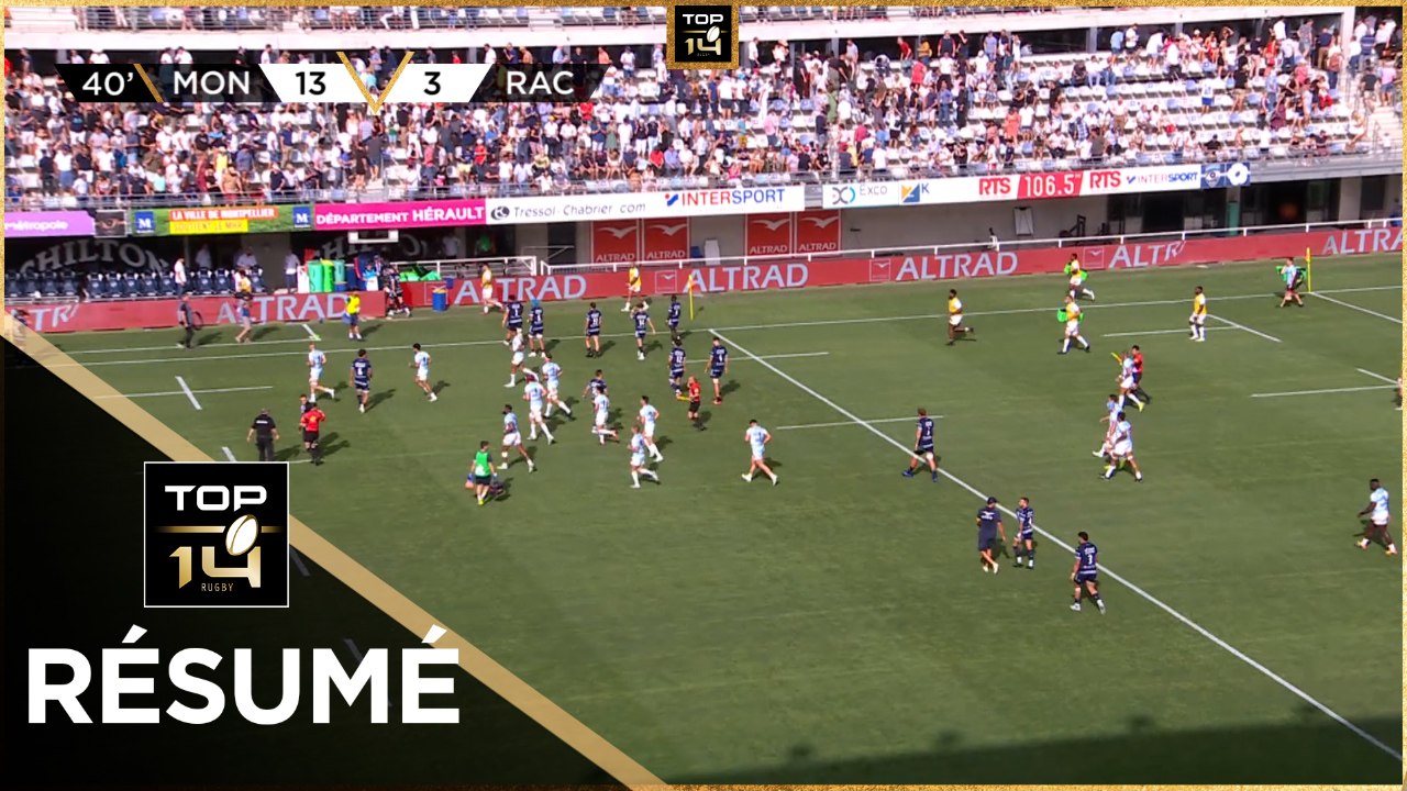 TOP 14 - Résumé Montpellier Hérault Rugby-Racing 92: 22-13 - J25 - Saison 2021/2022