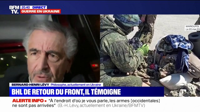 Bernad-Henri Levy, à propos des combattants ukrainiens d'Azovstal: Ils sont probablement toujours vivants