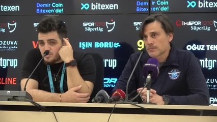 Vincenzo Montella: "Adana Demirspor'da kalmak istiyorum"